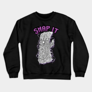 Snap It Crewneck Sweatshirt